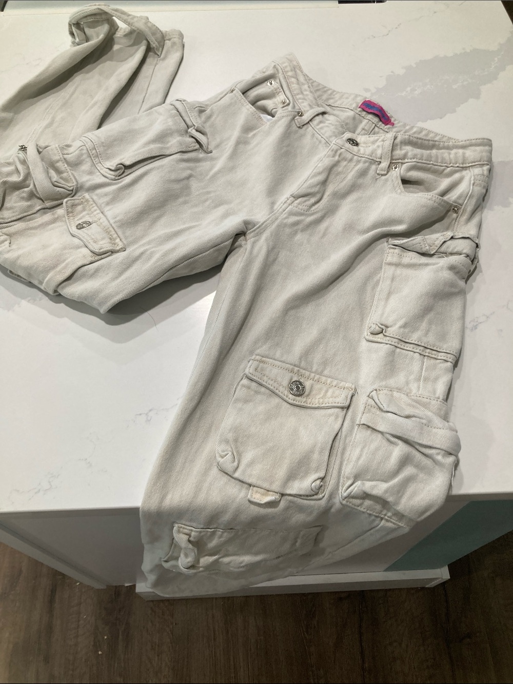 Edikted Wide Leg Cargo Pants